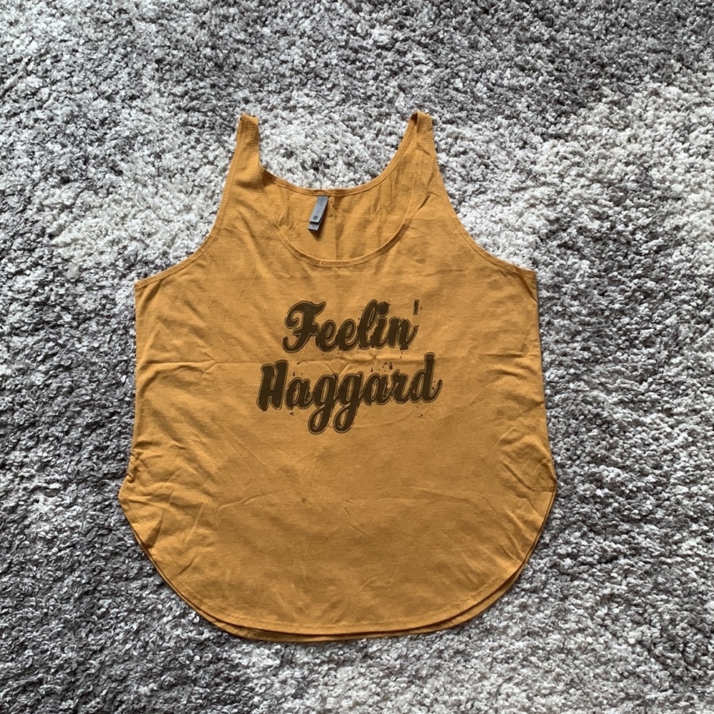 Feelin’ Haggard tank top